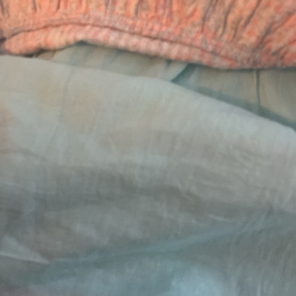 Tuckernuck Dening Nori Dress Roller Rabbit Sz S Orange Floral Roses 100% Cotton - Picture 7 of 7